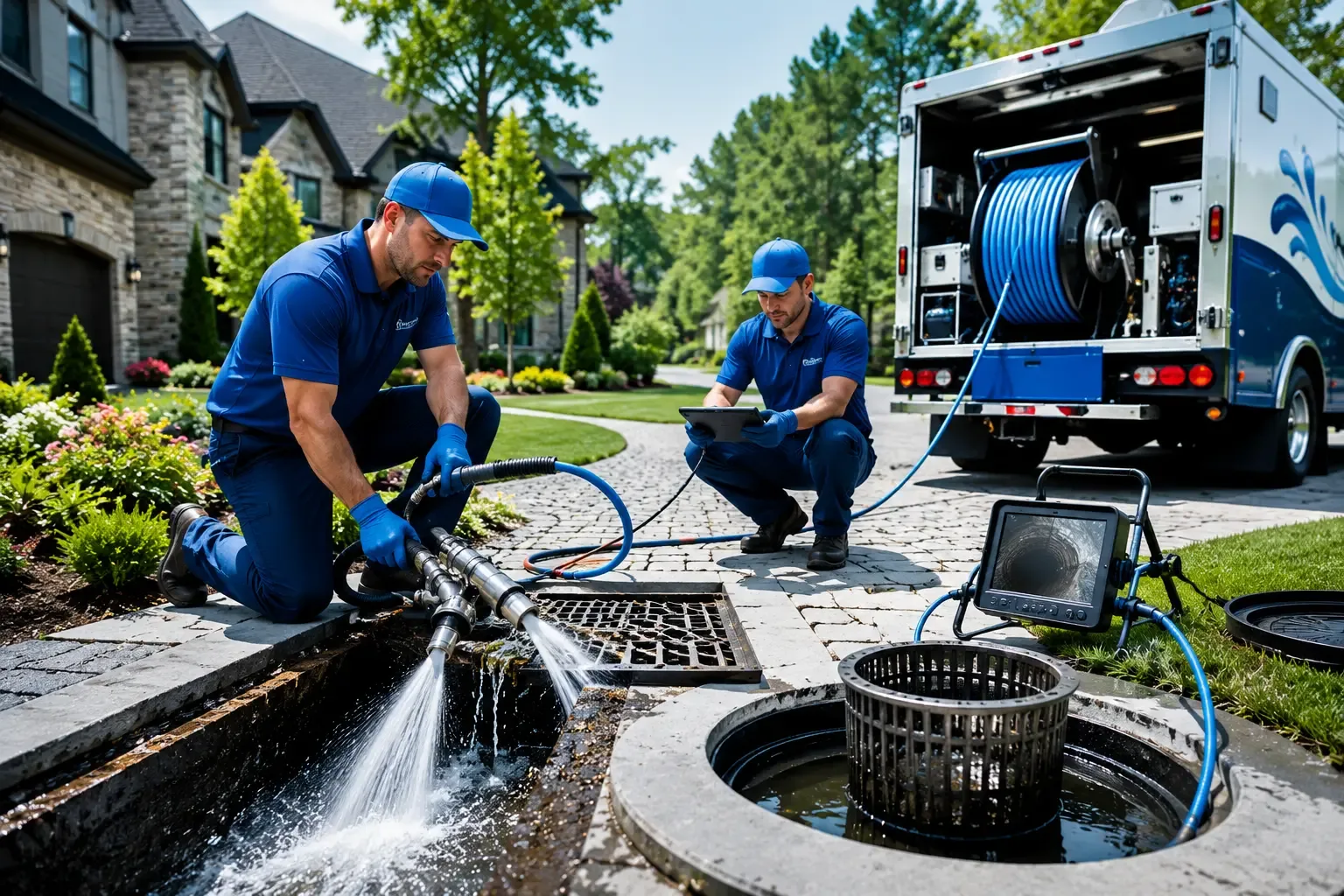 Local outdoor drain cleaning professionals in Chandlers Valley, PA